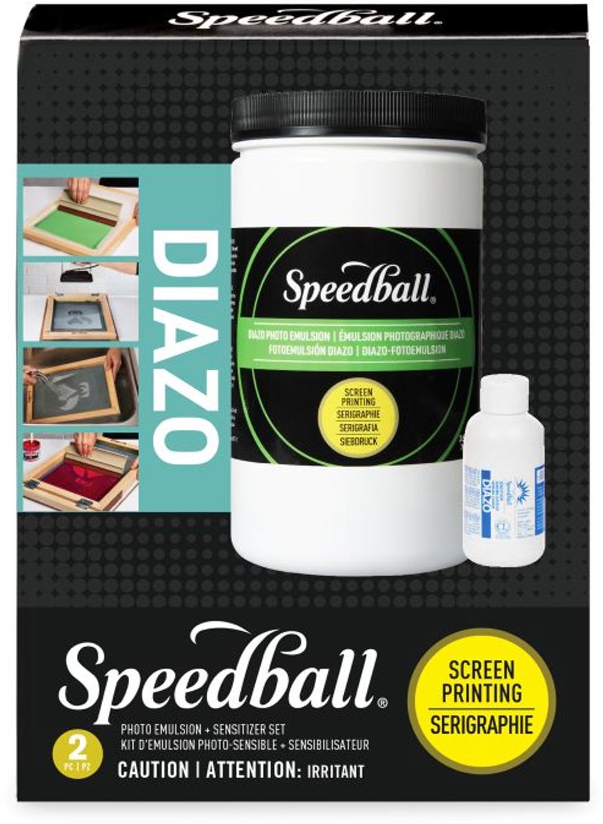 Speedball Diazo photo emulsion set - Speedball