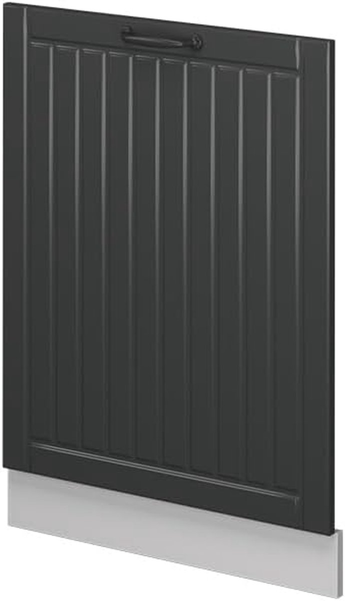 Vaatwasserpaneel - Keukenfront - Inbouwkeuken - Soft-close scharnieren - 60 cm breed - Antraciet