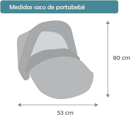 Universele Fleece Voetenzak voor Kinderwagen en Buggy met Capuchon van Universele — afbeelding 3