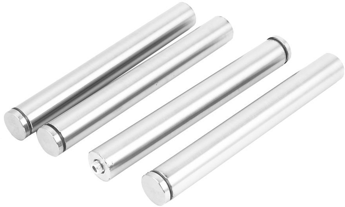 sourcingmap RVS Frame Nagel Glas Standoff Mount Bout Teken Ondersteuning Hardware 4 stks