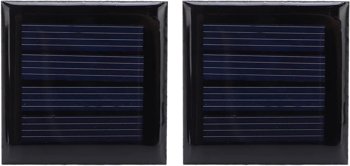 Zonnepanelen Set - Mini Zonnecellen - Doe-het-zelf Projecten - Hoge Laadefficiëntie - 40x40 mm - Standaard