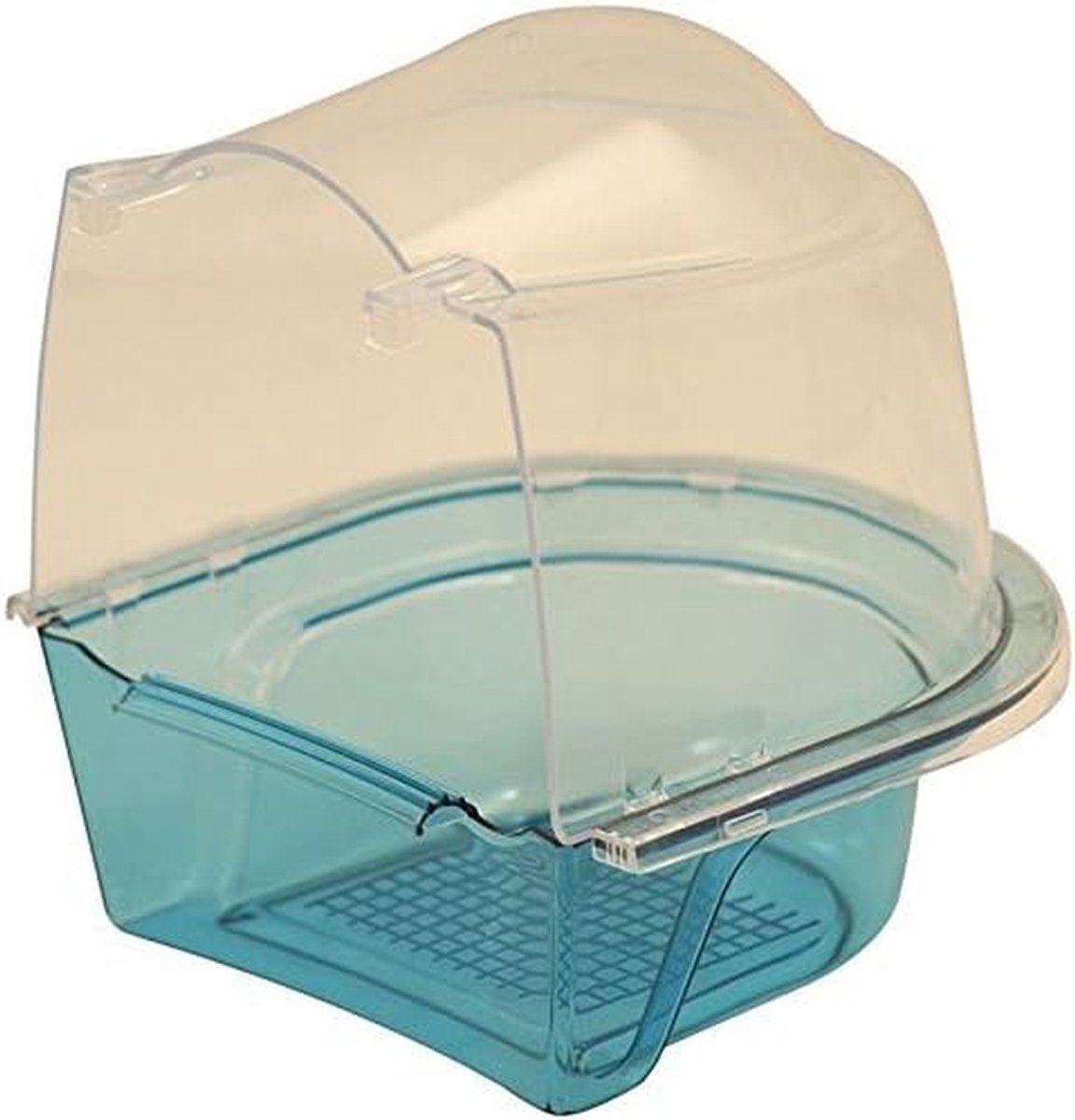 Vogelbad - Buitenzwembad - Vogels Wassen - Veilig Materiaal - 15 x 14 x 16 cm - Transparant