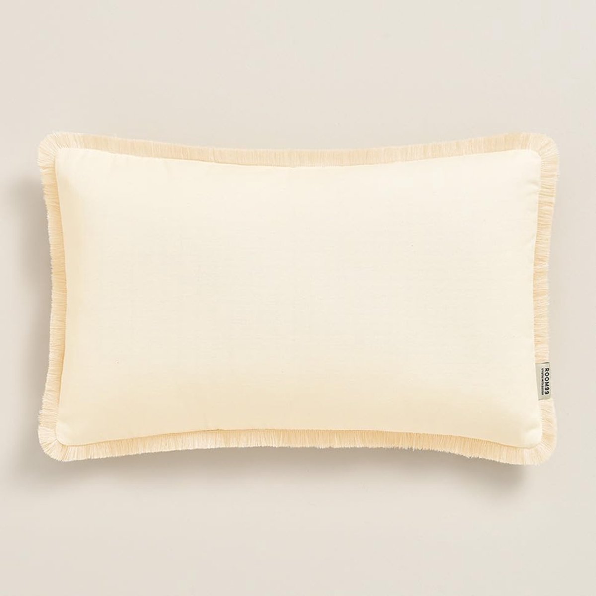 Sierkussen 30 x 50 cm - Katoen met franjes - Uniek design - Verfraai je slaapkamer - ShopVlot