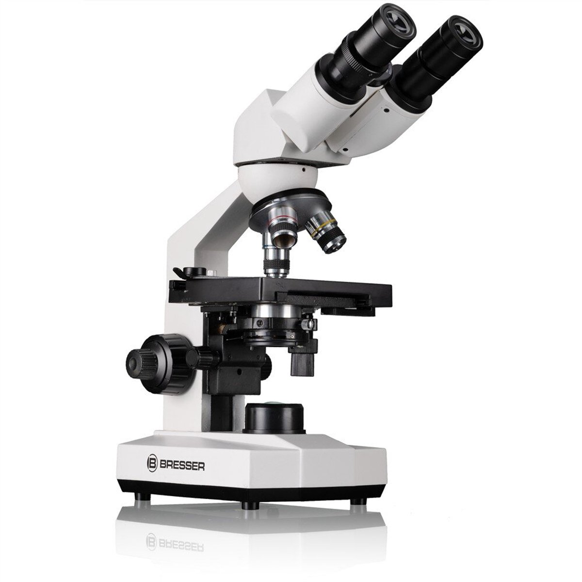 Bol.com Bresser Erudit Basic Bino Microscoop 40x-400x – Binoculair, LED Verlichting, Smartphone Adapter & Koffer – Voor School &... aanbieding