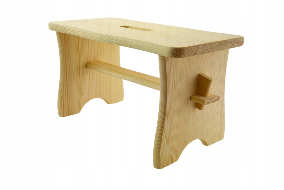 Houten Keukenstoel - 21 cm Hoog, 39 cm Breed