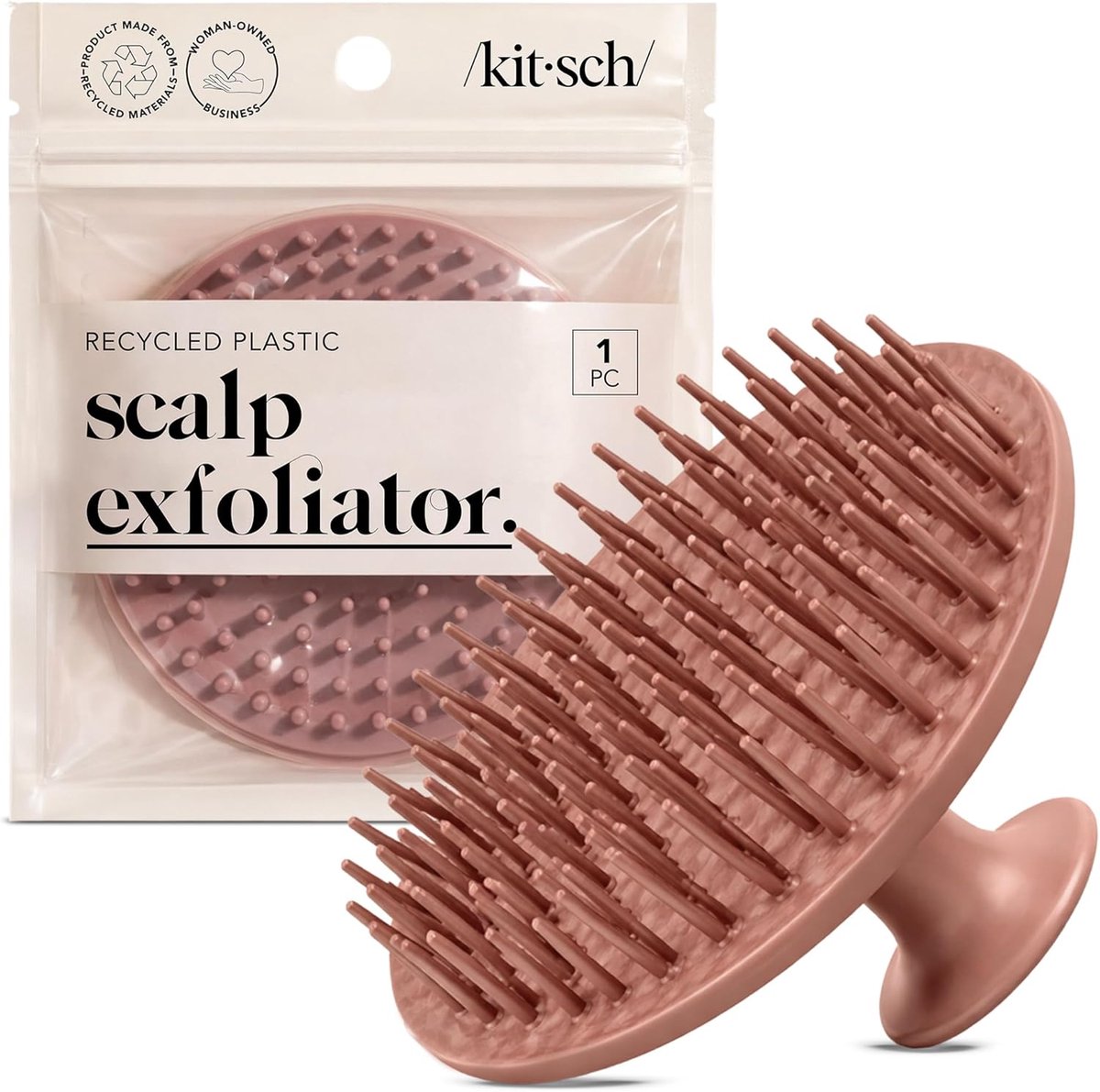 Scalp massager voor haargroei - Shampoo borstel - Exfolieert en masseert - Stimuleert de hoofdhuid - ShopVlot