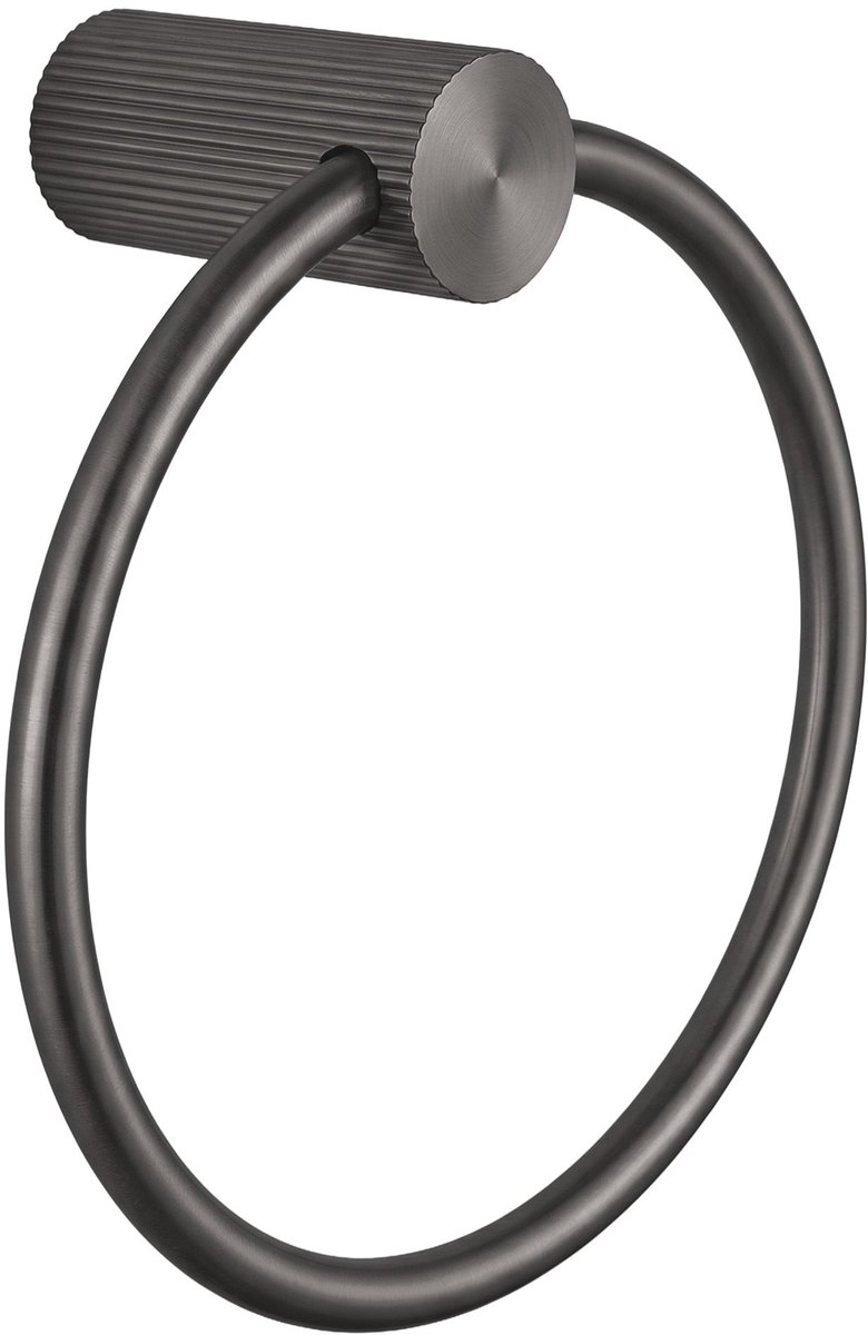 Rea - Badkamerhanger Ring 64106 Solo Titan - 6,5 x 16 x 16,7 cm
