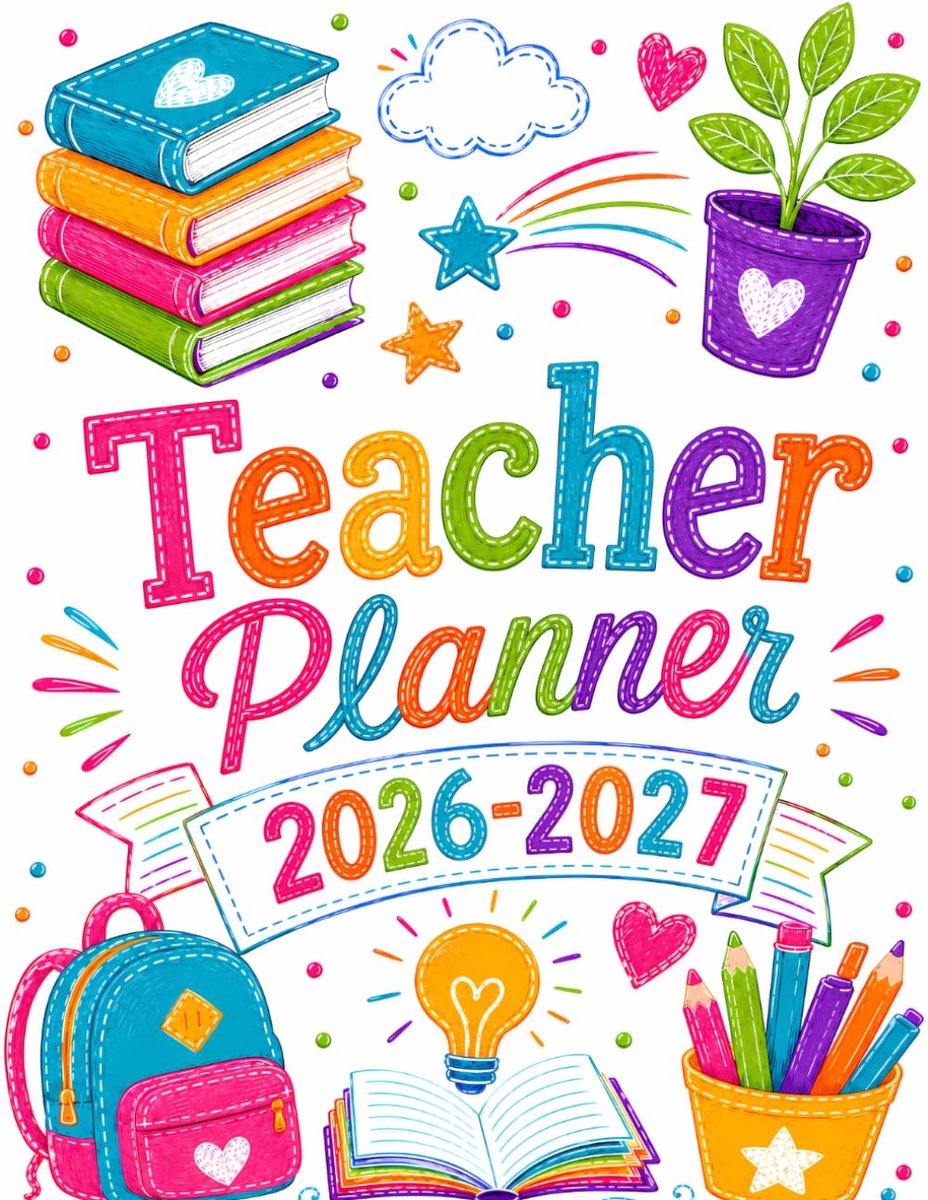 Lerarenplanner 2026-2027 - Complete organisatie - Lesplannen, aanwezigheid en cijfers - Ideaal voor efficiënt lesgeven - ShopVlot