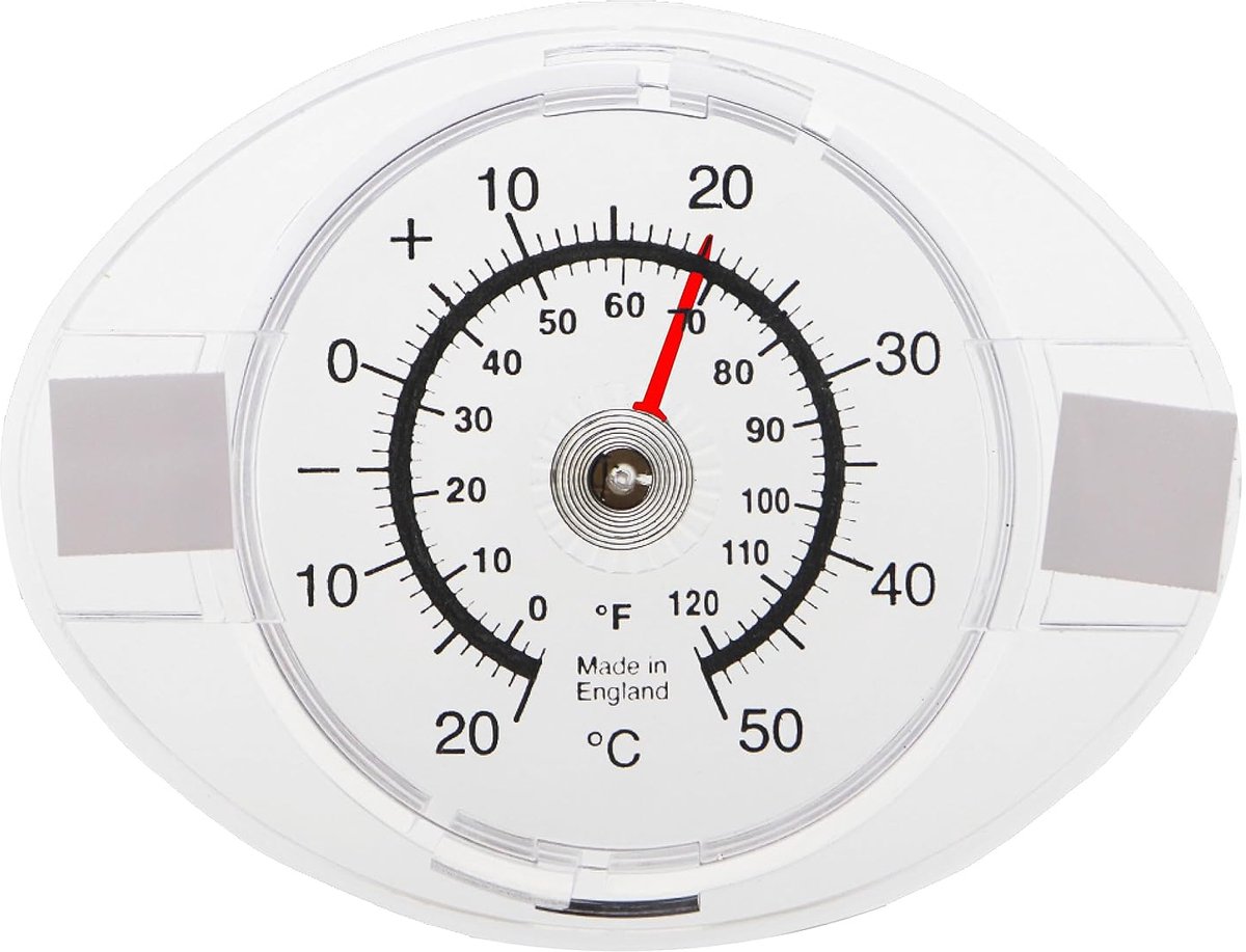 Buiten thermometer voor ramen - zelfklevend - eenvoudig ontwerp - lees de buitentemperatuur binnen - ShopVlot