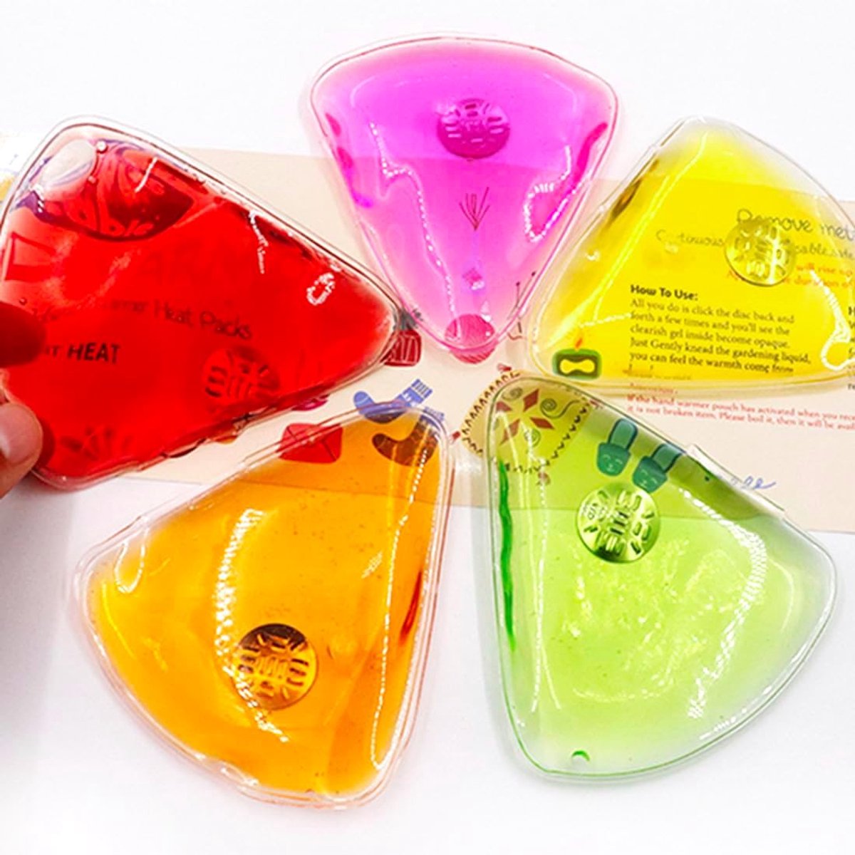 Herbruikbare Click Instant Warmte Packs - Pocket Handwarmers - Hot/Cold Gel Warmtepad - ShopVlot