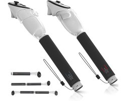 3-in-1 handvatopzetstukken voor Oculus Quest 3 controller, VR Gorilla Tag lange armgrepen, compatibel met Beat Saber, Baseball, Golfclub