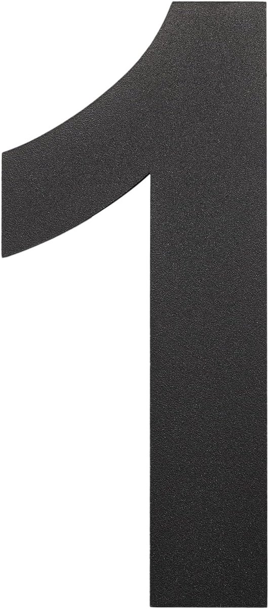 Huisnummer 6 in/15,3 cm huisnummer roestvrij staal huisnummers huisnummers zwart mat modern huisnummer van roestvrij staal.drijvend uiterlijk (black 6in1) | Hoogte 15,3 cm voor deuren brievenbus buiten corrosiebestendig roestvrij staal nummer