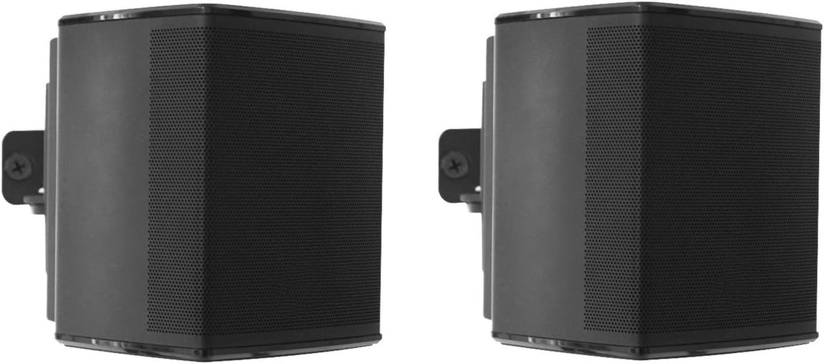 2 Pack Wall Mount Brackets voor Bose Virtually Invisible 300 draadloze surround luidsprekers, zwart