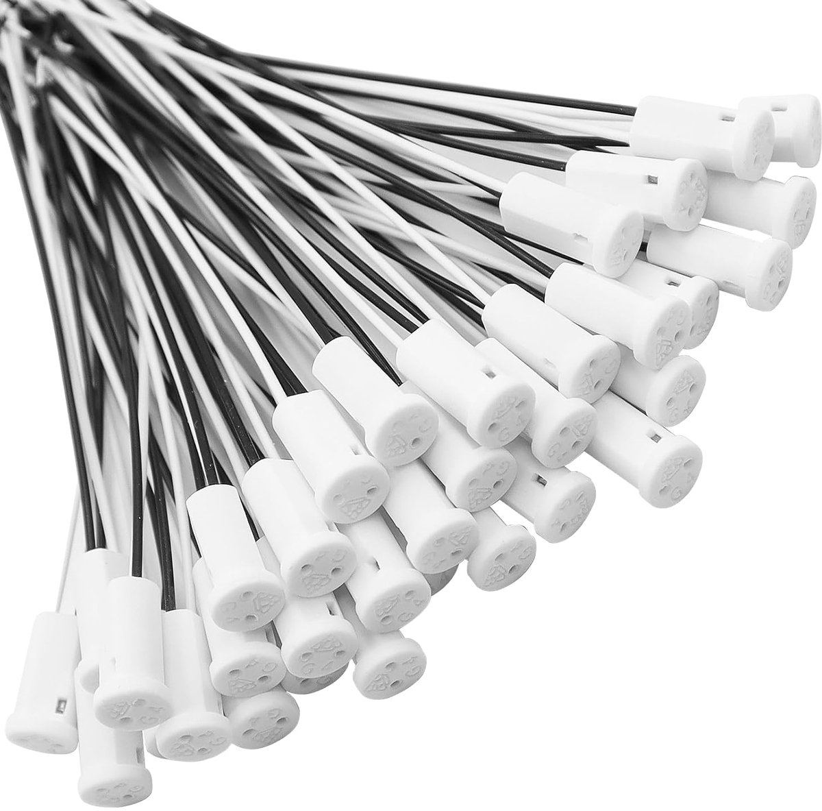 Set van 35 G4 fitting met keramische houder fitting 10 cm fitting keramische lamphouder LED-lampen halogeenlampen