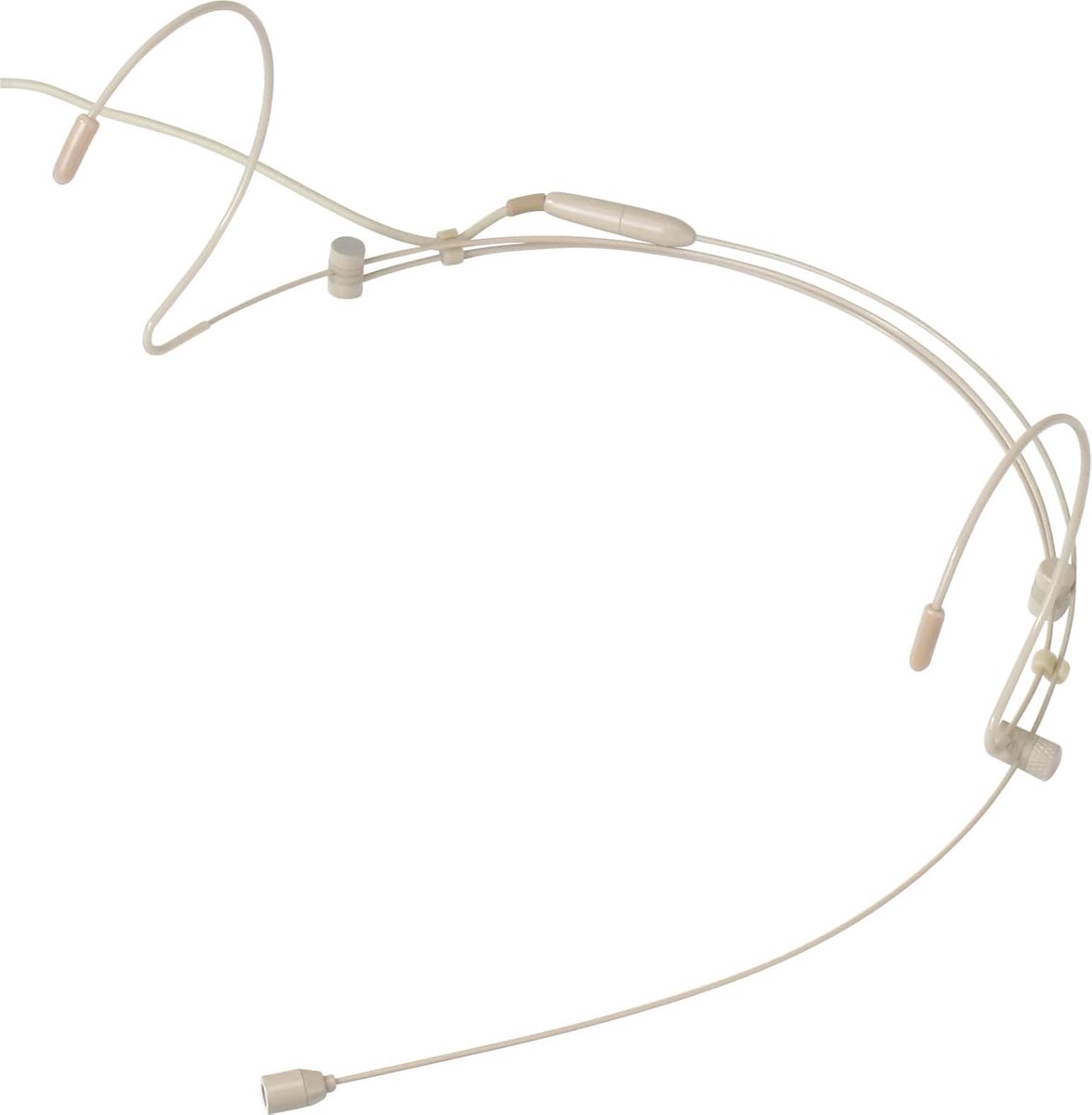 HS-31 EA Headset Microfoon Beige, Back-elektret condensator | Headset met verstelbare nekbeugel, Compatibel met de meeste gangbare draadloze systemen, Frequentiebereik: 20 - 20.000Hz