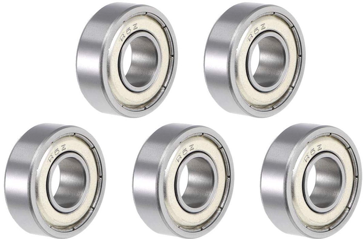 Lagers dubbel afgeschermde ABEC-5 lagers R6ZZ 3/8" x 7/8" x 9/32"