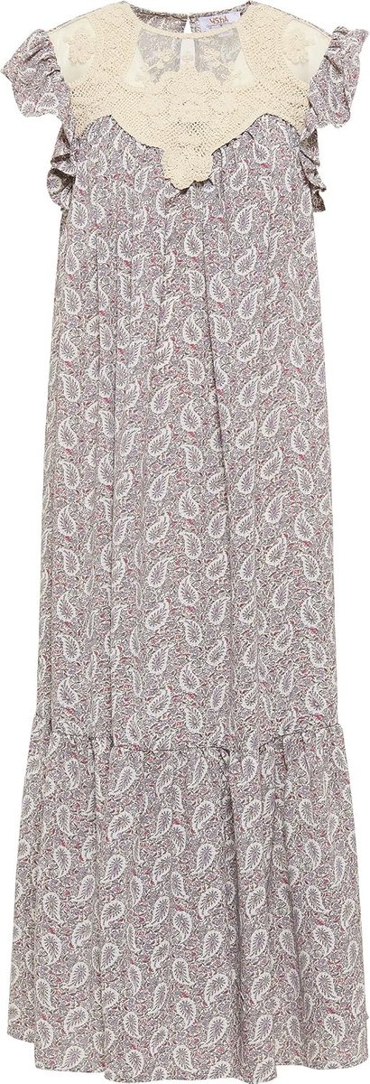 Maxi-jurk met allover-print dames Jurk