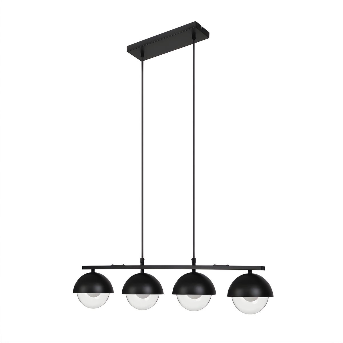 Vintage Hanglamp - Voor Bar, Eetkamer & Studeerkamer - Modern Smeedijzeren Plafondlamp - IJzeren Frame