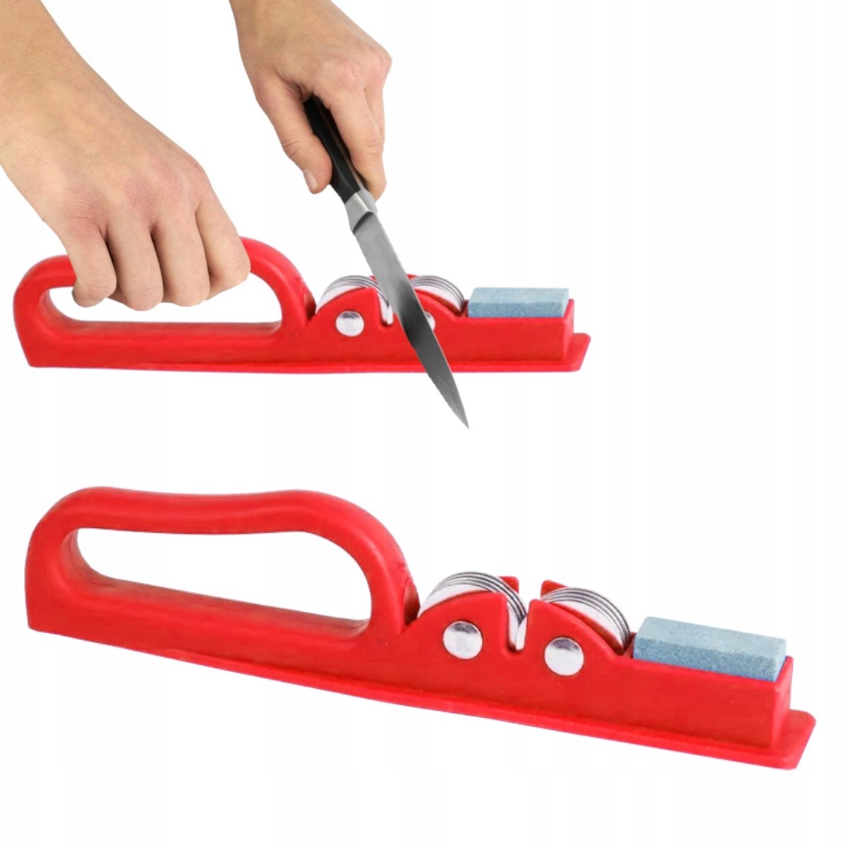 Handmatige Messenslijper 19cm - Scherpe Keukenmessen in een Handomdraai