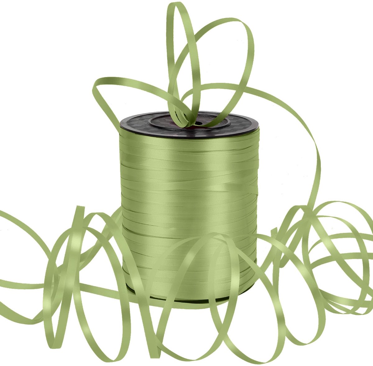 Krullint cadeaulintset 500 m - matcha - 5 mm - ideaal voor geschenkverpakking - ShopVlot
