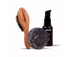 vanBAARD - Baardverzorging Set - Baardolie, Shampoo & Borstel - 3-delig