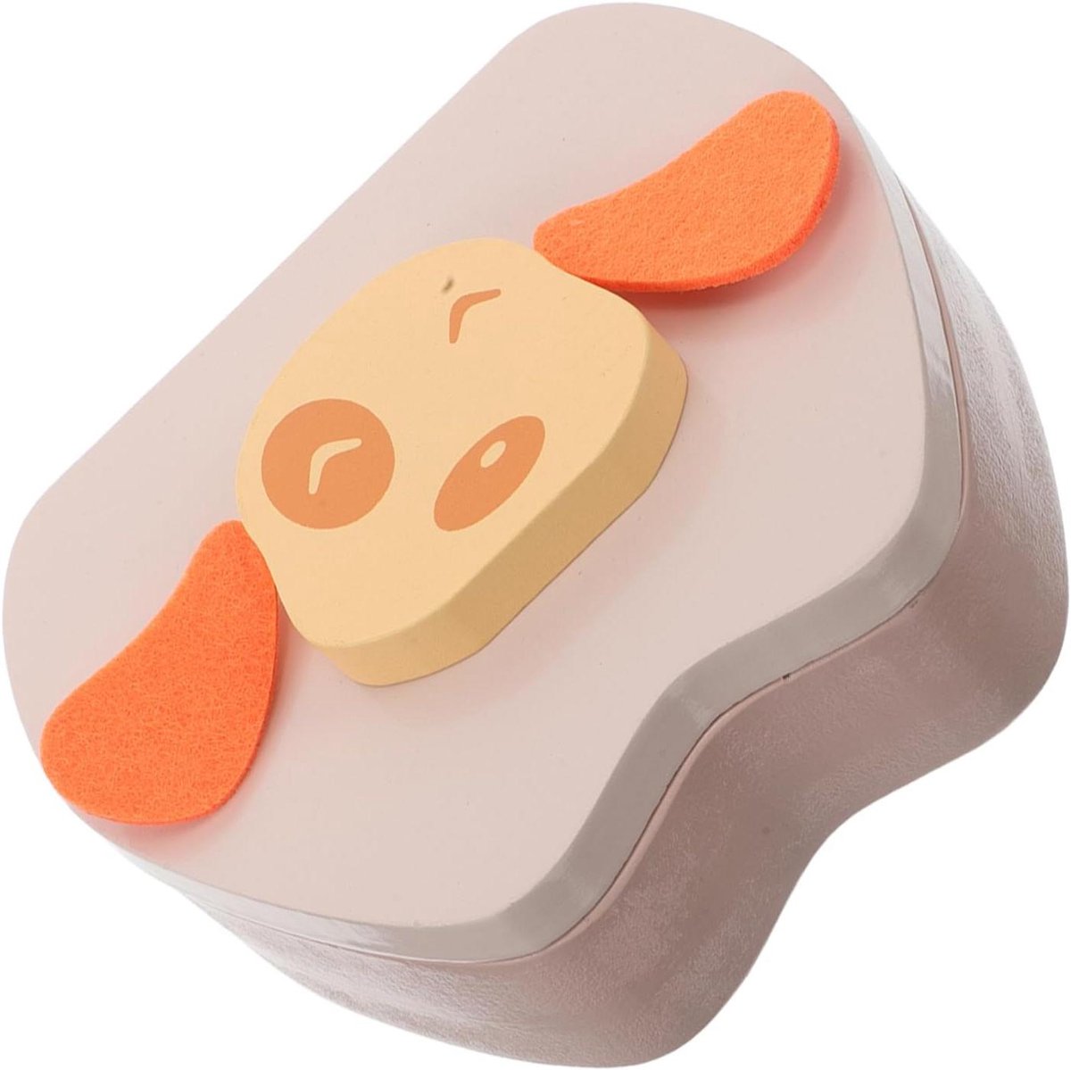 Tanden Doos Houten - Melktanden Bewaren - Baby Herinneringen - Aparte Vakjes - 11.5 x 9.5 cm - Geel