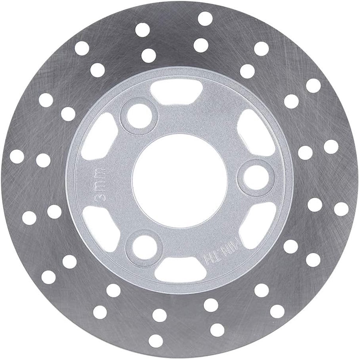 Remschijf voor motorfiets, schijfrem, rotor, aluminiumlegering, 3 boutpatroon, 155 mm, voor GY6 scooter, bromfiets, Z50, Z50A, Z50J, DR11