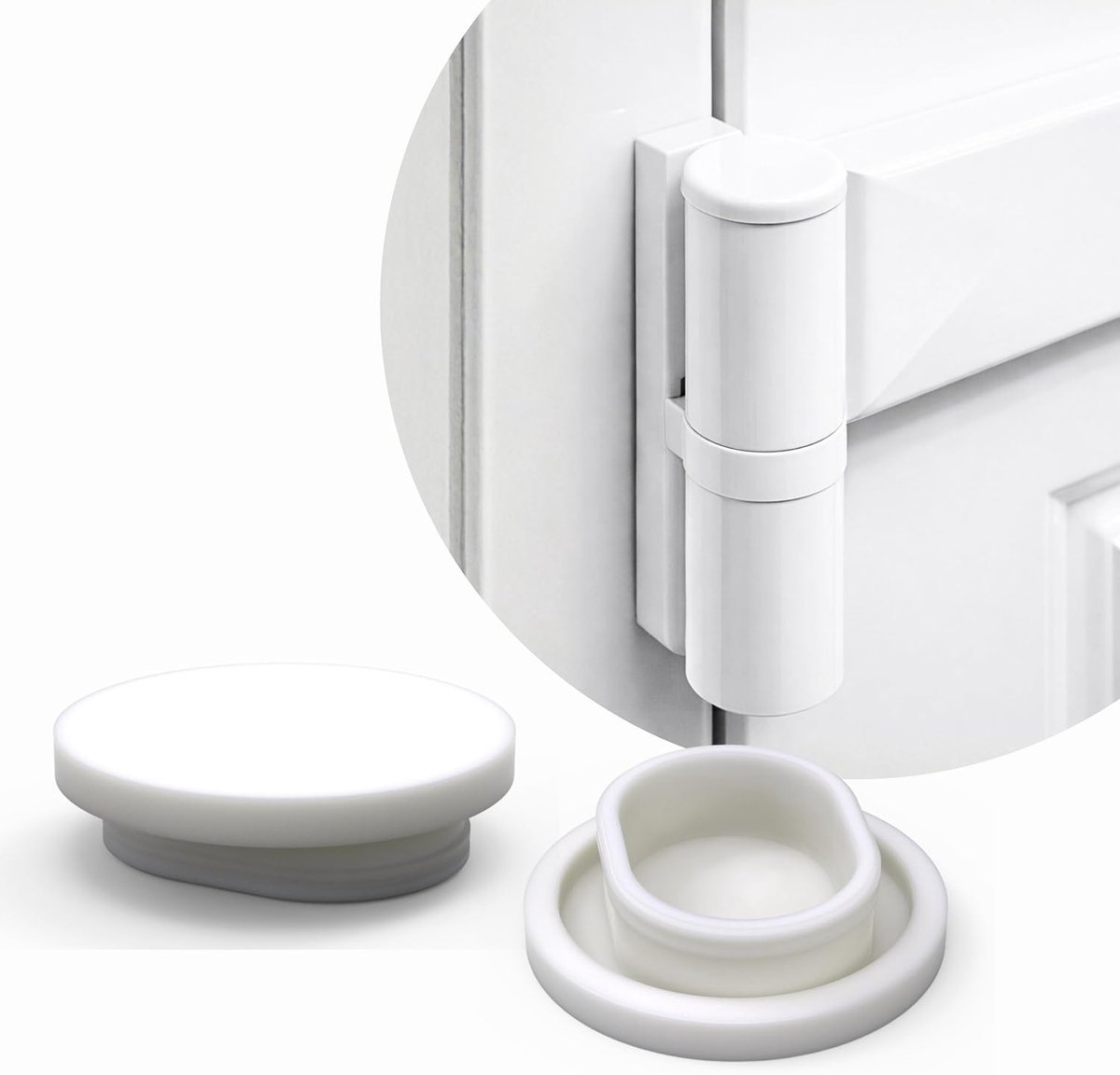 Ø 25 mm, afdekkap/bandkap voor deurband, compatibel met kraan KT-EN, KT-N 6R, KT-V 6R (vanaf 2007), KT-SN, KT-SV, KT-B 6R