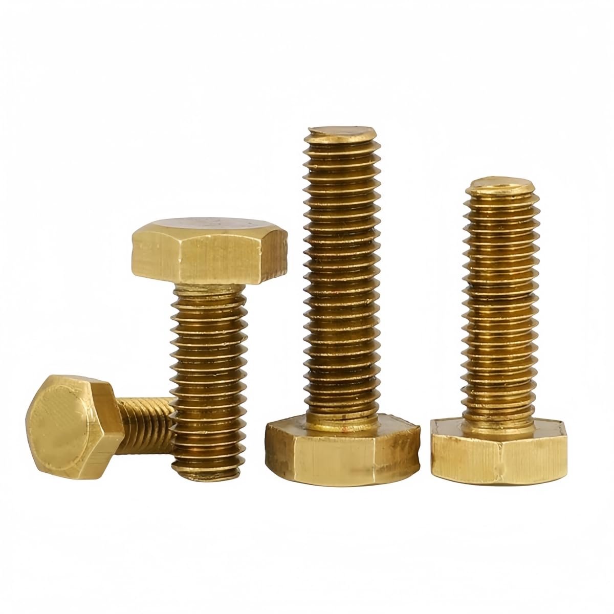 Schroeven, volledige schroefdraad, zeskantkop, machineschroeven, M10 x 40 mm (2 stuks)
