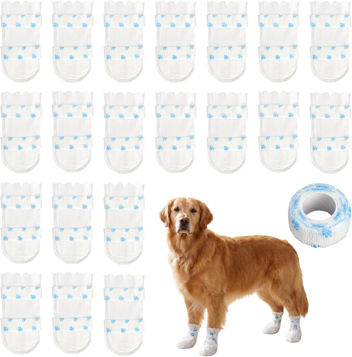 Schoenen, waterdichte hondenschoenen, antislip, hondensokken, lekbescherming, pootbescherming, hond, waterdicht, veilige grip zonder wegglijden voor regen, kleine