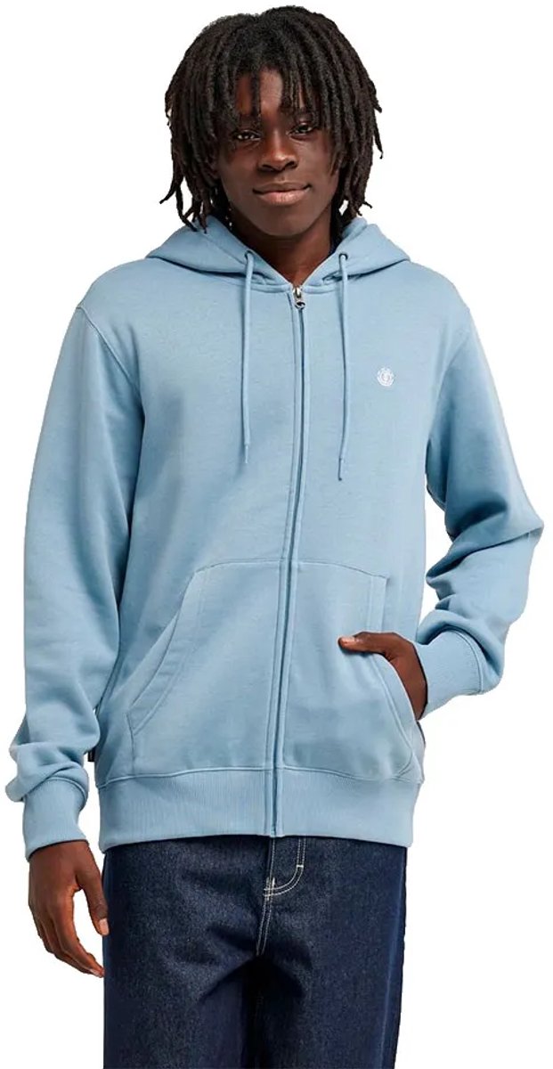 Element Cornell Classic Sweatshirt Met Halve Rits S Man Denim