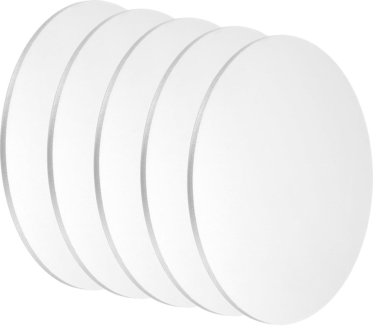 5 stuks aluminium schijven, 100 mm, diameter 2,5 mm, dikte 1060, aluminium velgen, ronde platen voor metaaldruk