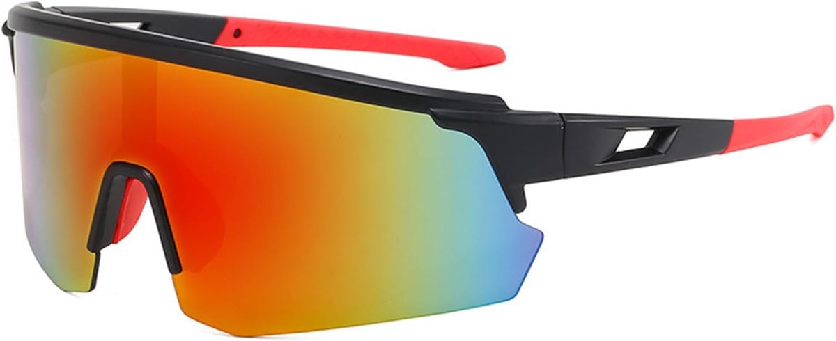 Fietsbril, sport gepolariseerde zonnebril, gepolariseerde fietszonnebril voor heren en dames, gepolariseerde zonnebril, UV400-bescherming, skibril, outdoor fiets, motorfiets, rijden, vissen