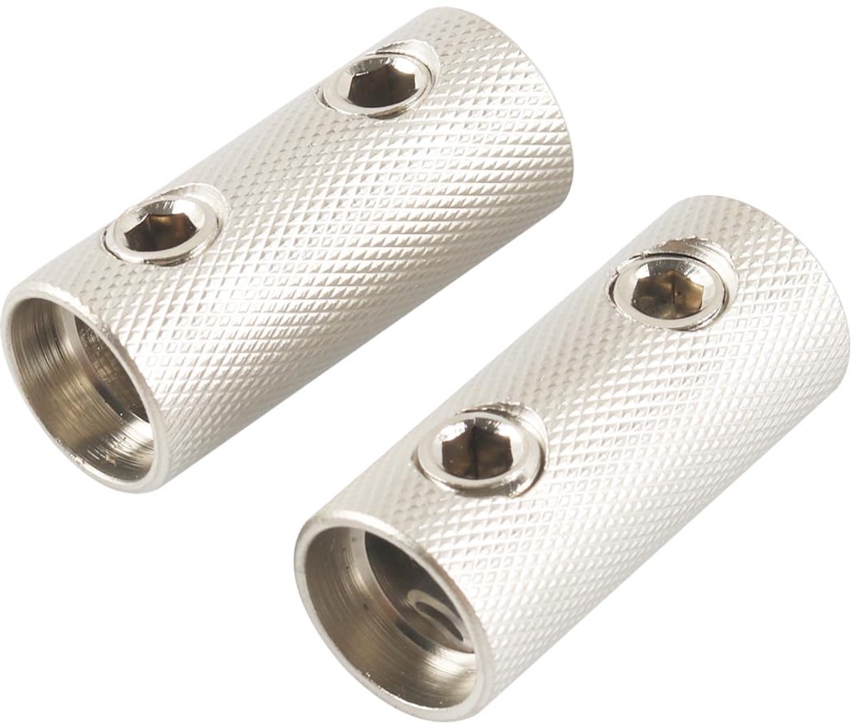 50 mm² stootverbinders auto audio batterij knelverbinder kabel verbinding 0AWG kabelschoen met krimpslang 2 stuks