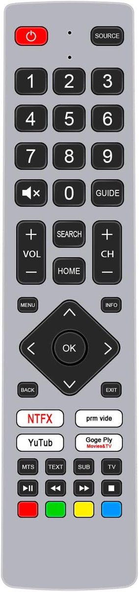 ALLIMITY Remote Control Compatible with Sharp TV 49BL5EA 50BL5EA 50BN5EA 55BL2EA 55BL5EA 40BI5EA 40BL2EA 40BL4EA - ShopVlot
