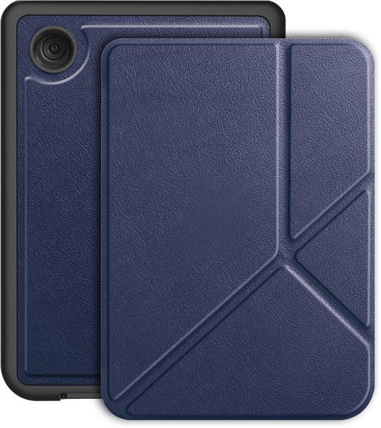 Ereader Hoes - Geschikt voor Kobo Clara BW/Kobo Clara Colour - Donkerblauw