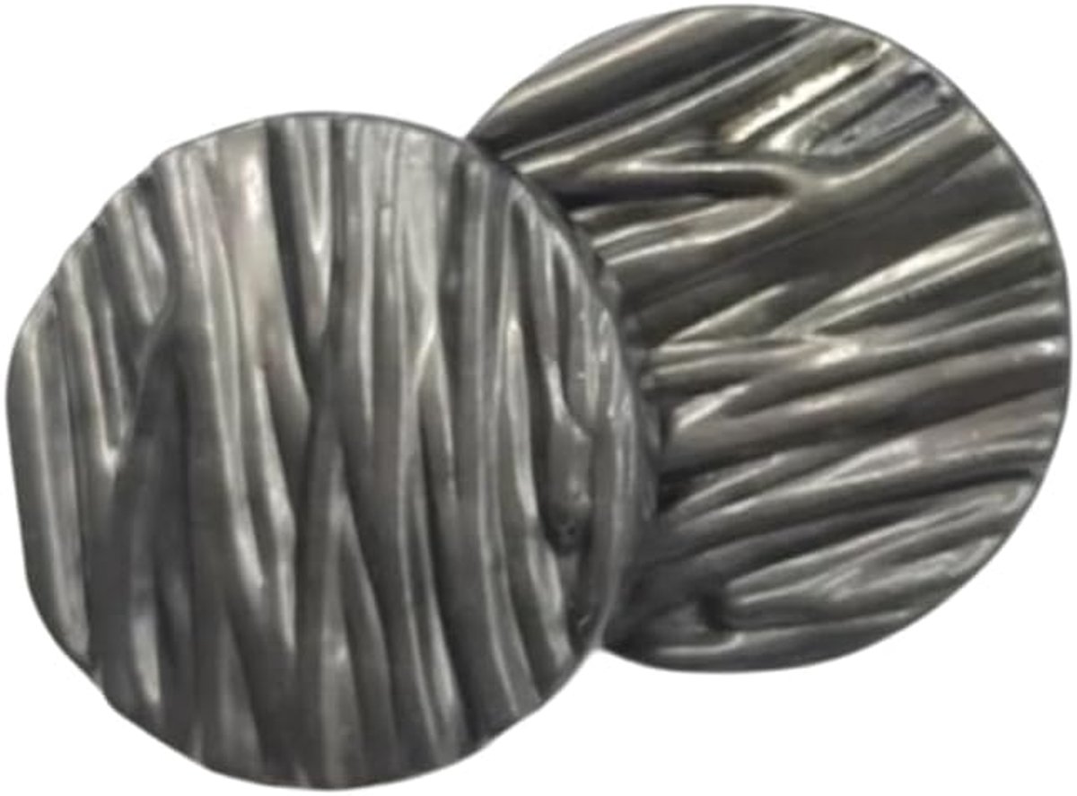 Knopen, vervangende blazerknop, knopen met schorspatroon, knopen om aan te naaien, ronde metalen knoop voor jas, blazer, overhemd, jas, uniform, doe-het-zelf handwerk