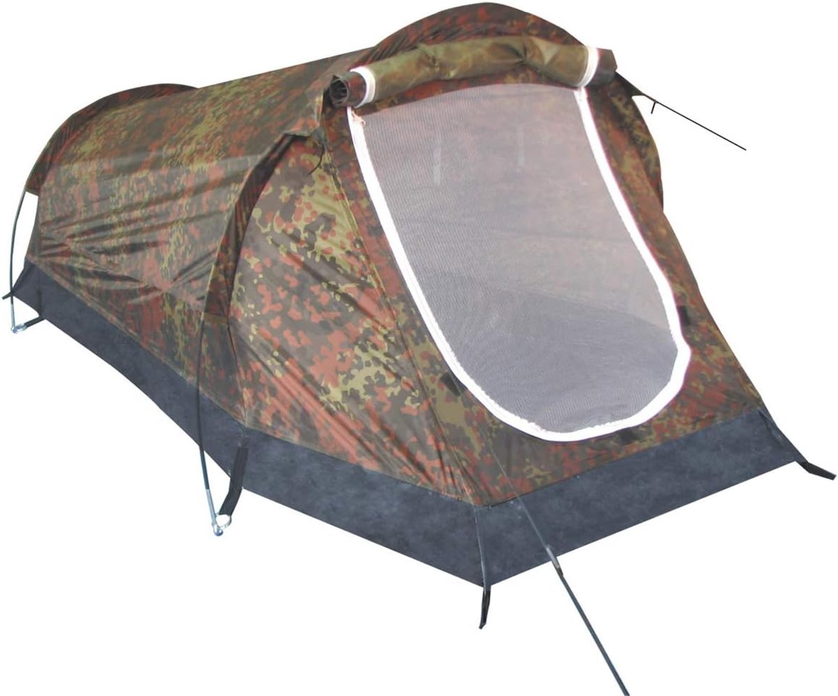2-persoons tunneltent, hoogsteen-tent, campingtent, 220 x 130 x 100 cm, verschillende uitvoeringen