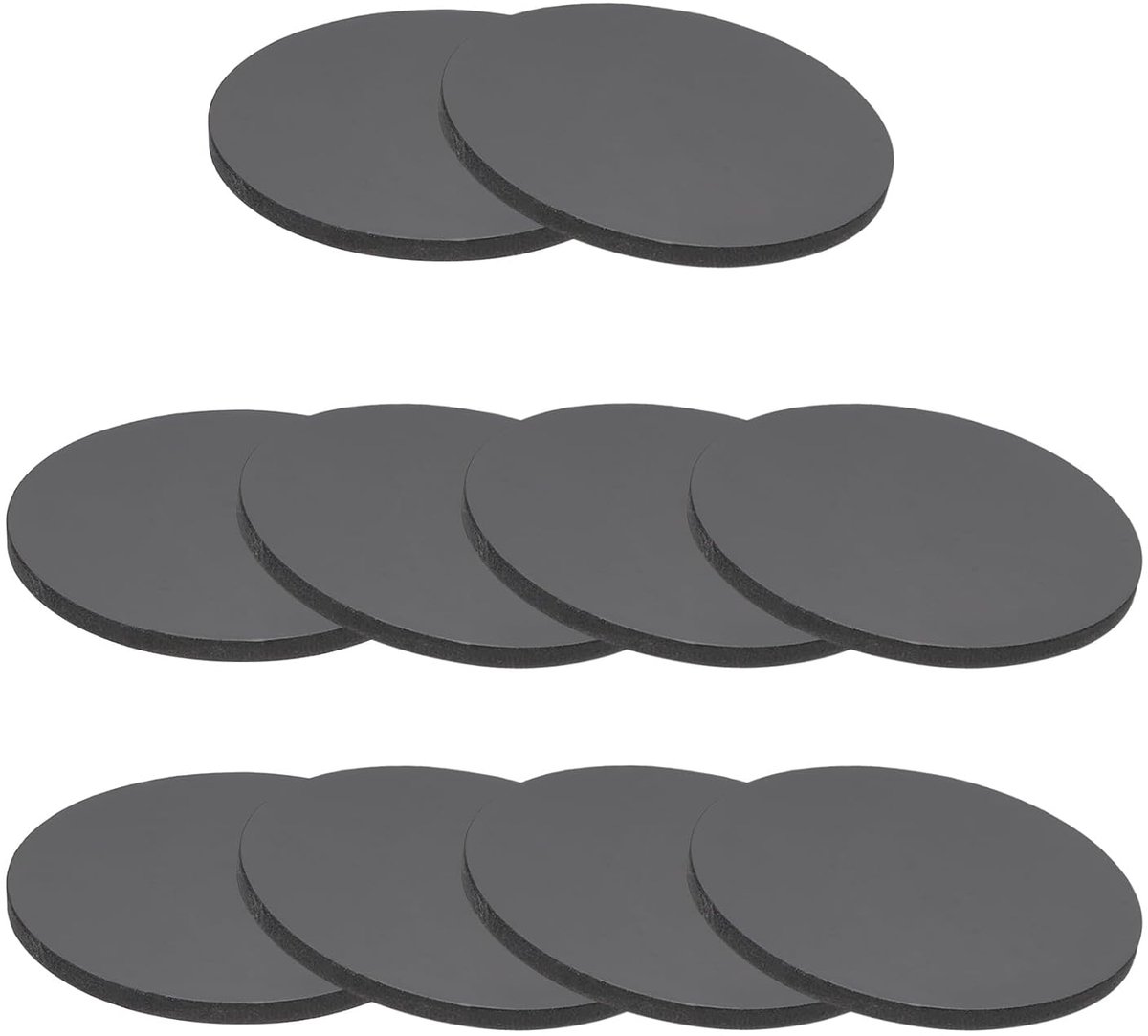 10 stuks rubberen sluitringen, 55 mm x 2 mm (OD x dik), ronde rubberen bussen, afdichtingen, rubberen afdichtingen, afstandshulzen, rubberen afdichting voor huis, auto-accessoires