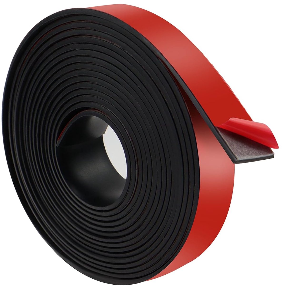 Rubberen strips, zelfklevend, 3 m x 25 mm x 2 mm, rubberen afdichting, zelfklevend, massief rubberen rubberen profiel, sterk neopreen rubberen mat voor doe-het-zelf, vloerbedekkingen, antislip