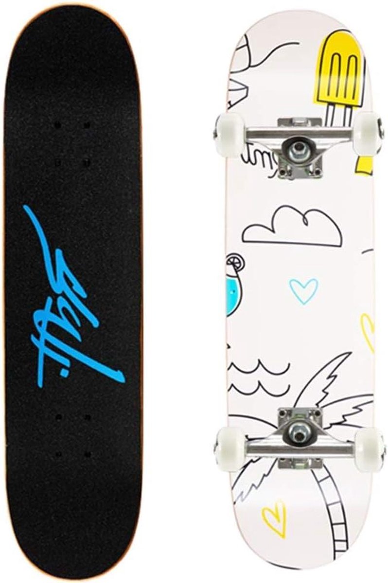 Mini Cruiser Skateboard Penny Board Straat cruisen Dubbele kicktail design 28 inch Eagle Veer