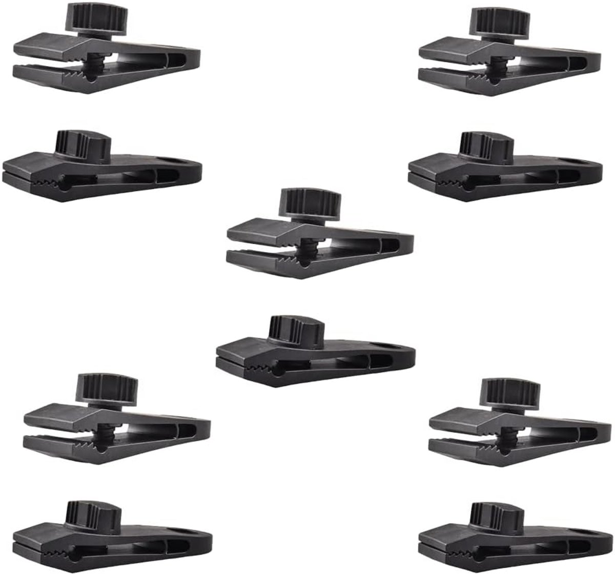 zalati Tent Clip 10 stks Tarps Klem Accessoires voor Camping, Caravan, Tuin Schaduw, Apparatuur Cover