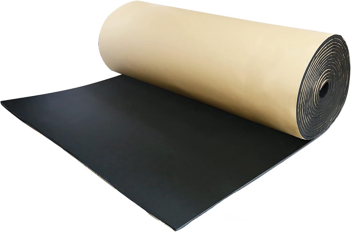 394mil 10mm 10.76sqft auto geluidsisolatie mat voor motorkap 79" x 20" 200x50cm