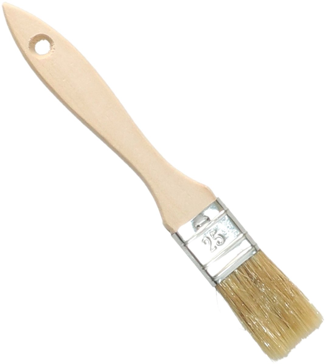 Sorex Verfkwasten - plat - 25 mm - kunststof - schilderen - voor alle soorten verf