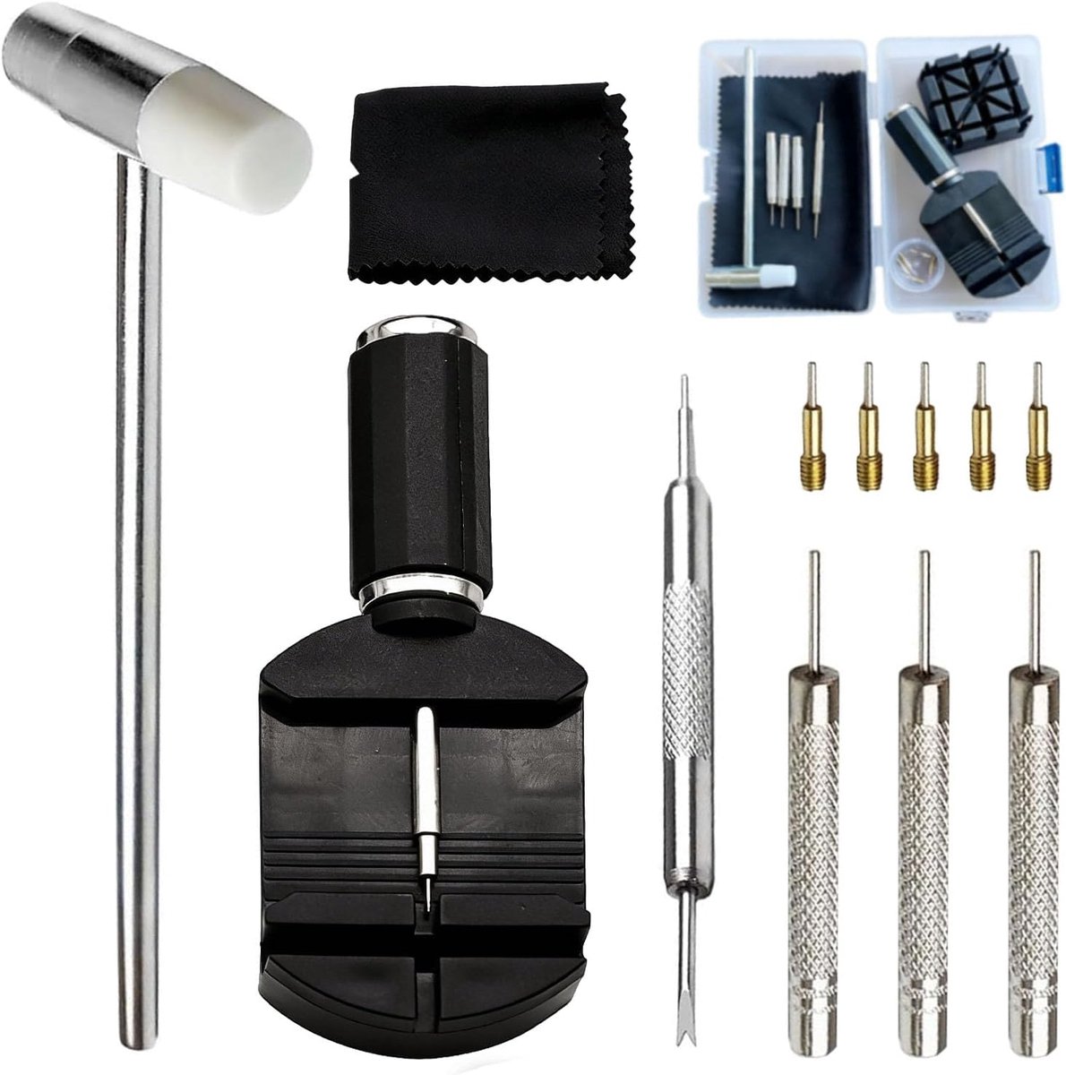 Horloge reparatieset - Professionele tools - Inclusief horlogepen - Voor eenvoudig horloge onderhoud - ShopVlot