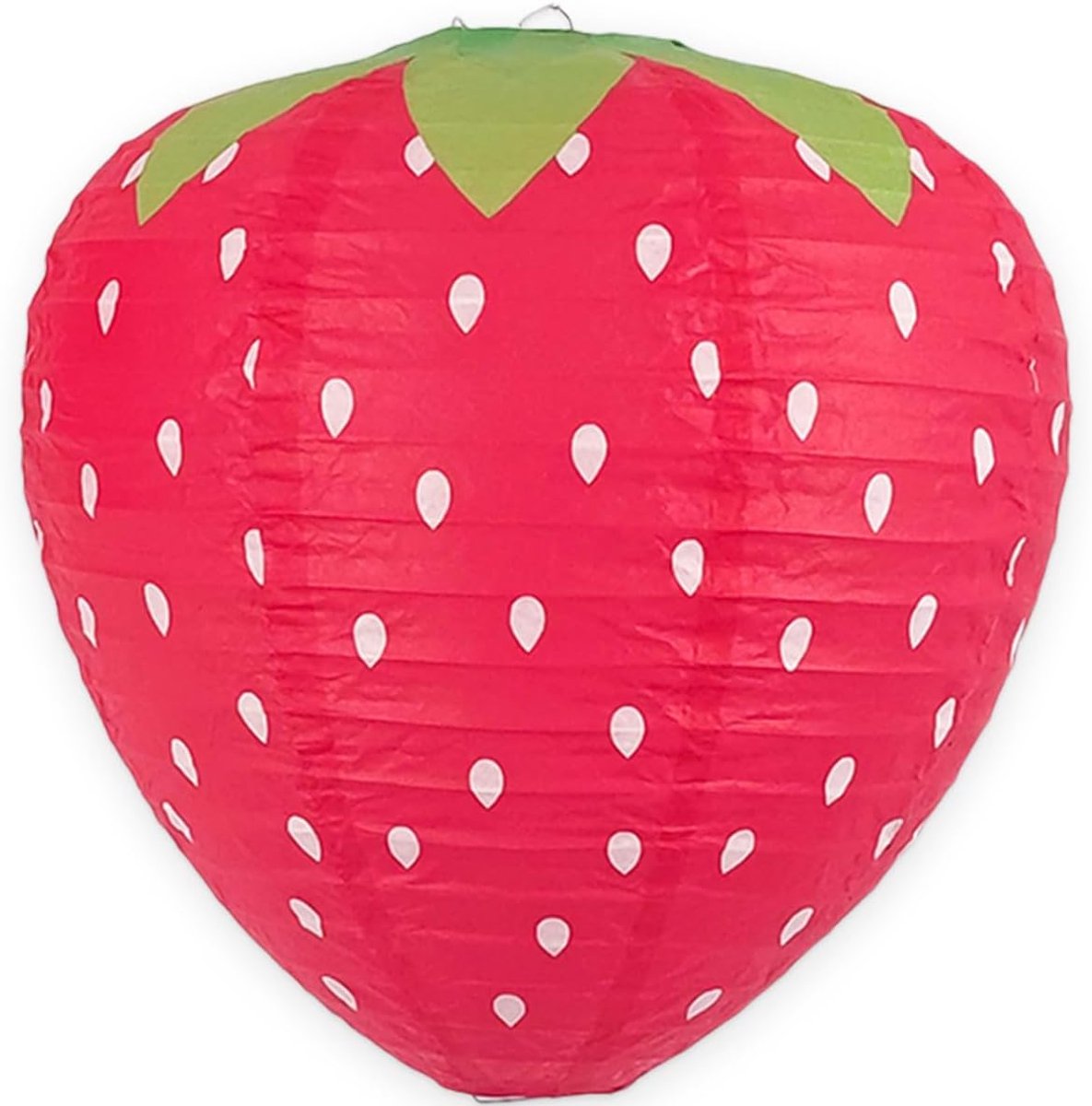 Lampion Sint Maarten - Aardbei - Papieren decoratie - Perfect voor kinderen - SnelShoppen