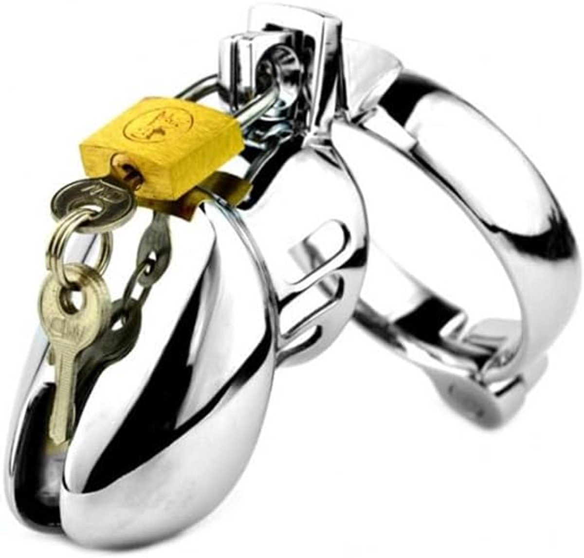 Kastityscage met Metalen Slot - Sterk en Duurzaam - Voor Intense Beleving - SnelShoppen