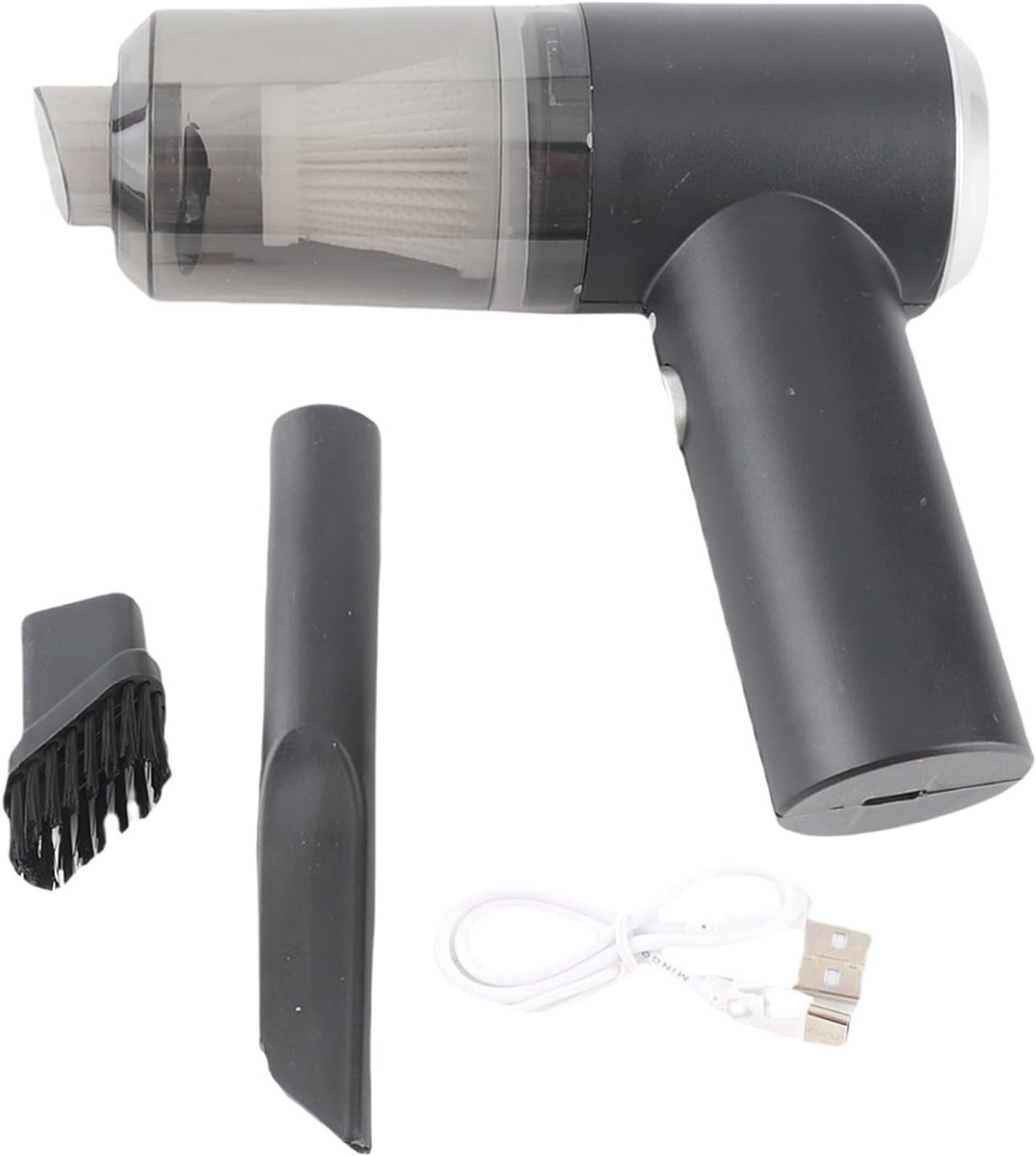 Draadloze Mini-stofzuiger voor Desktopnaaimachine Autotoetsenbordreiniging, Draadloze Handheld met Led-verlichting, Ontwerp met Klein Volume 9000Pa Zuigkracht