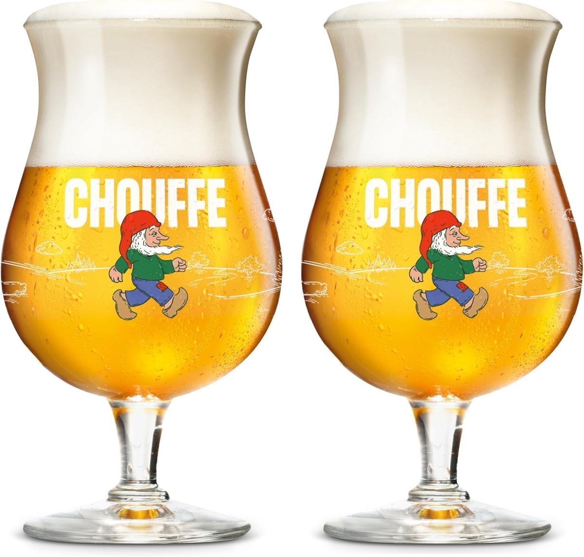 Bierglazen 330 ml - 2 stuks - Officieel merk - Perfect voor genietmomenten - SnelShoppen