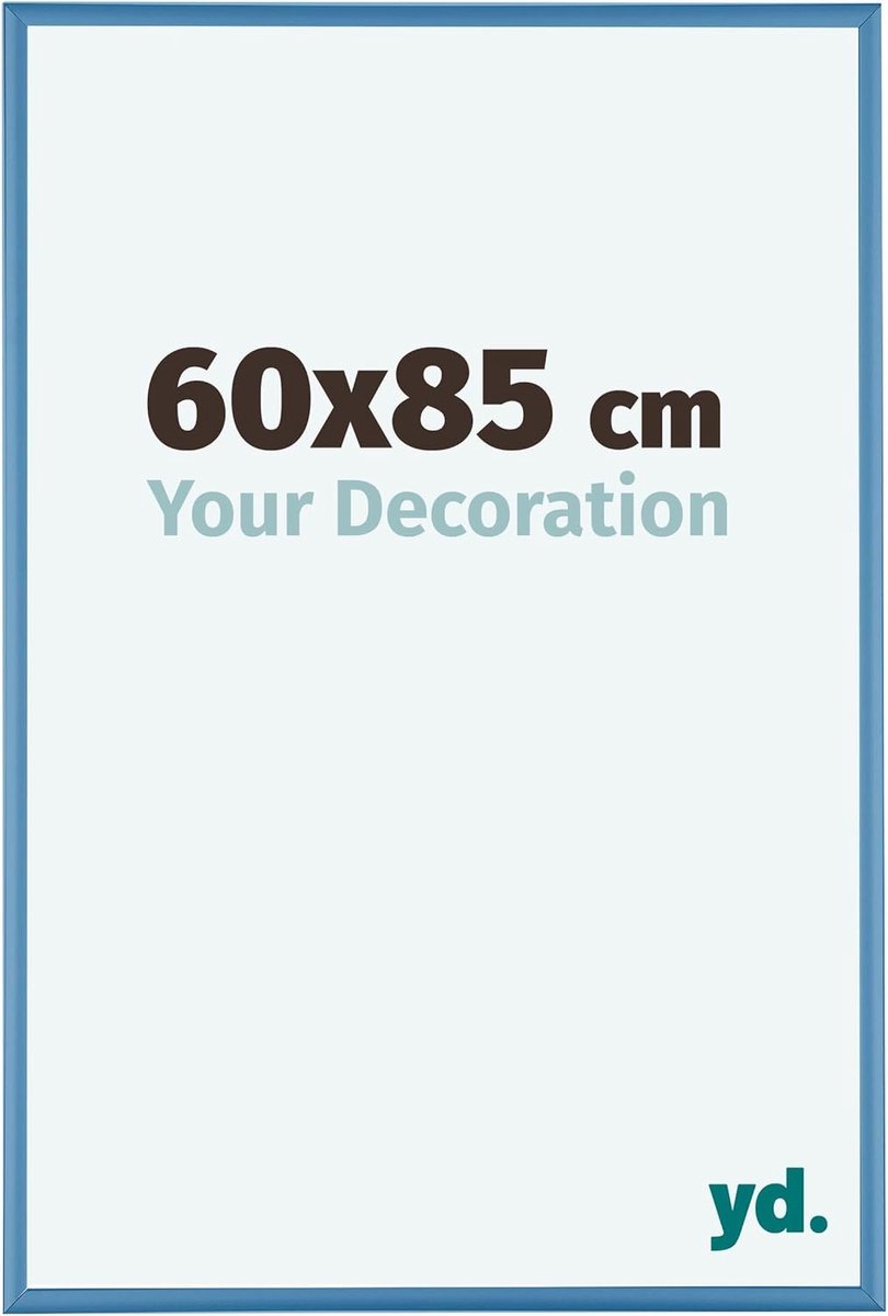 Puzzellijst 60x85 - staal blauw - voor 1500-2000 stukjes - ideaal voor inlijsten - SnelShoppen